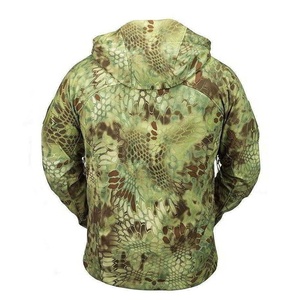 New Design Soft Shell <b>Men</b> Waterproof Lightweight Hooded Windbreaker <b>Jacket</b> Fishing Hiking Tactical Uniform Camouflage - Product Image 4