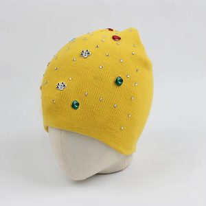 Fashionable Jacquard Knit Digital Printing Vintage Beanie Custom Logo <b>Winter</b> <b>Hat</b> for <b>Men</b> and Women Premium Warm Stones - Product Image 3