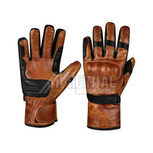 Gants de moto imperméables respirants de qualité supérieure avec technologie d'écran tactile Armure de protection Cuir de qualité supérieure pour le sport en vente - Product Image 1