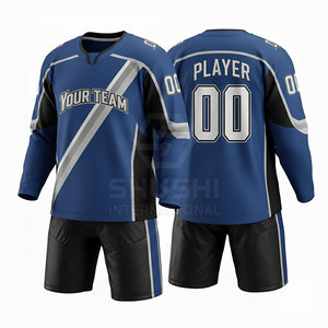 Conjunto de Uniforme de Hockey sobre Hielo Personalizado para Clubes y Equipos - Servicio OEM de Alta Calidad - Product Image 2
