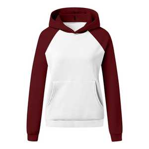 เสื้อฮู้ดผู้หญิงผ้าฟลีซหนานุ่มสั่งทำขายส่ง แห้งเร็ว แขนยาว ทรงโอเวอร์ไซส์ ไซส์พลัส - Product Image 3