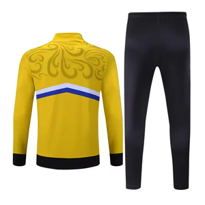 Survêtement avec sweat à capuche et pantalon à imprimé bloc audacieux Survêtement avec sweat à capuche en coton doux et joggers décontractés - Product Image 2