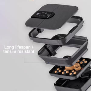 Masajeador de baño de pies plegable portátil-Bañera de spa inteligente para pies con calefacción y vibración para la relajación de los pies - Product Image 6