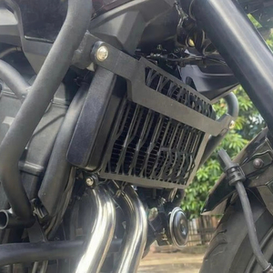 Accessoires pour moto CB500F - Peinture électrostatique 2 mm d'épaisseur, marque M-Biker, cache de radiateur (matériau Thp Tm Cht Lng Cao) - Product Image 1