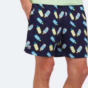 Custom Logo Wholesale Men's Sublimation Inseam Blank <b>Jogger</b> Casual With Pockets Summer Swimwear Beachwear for Men Swim Trunks - Product Image 2