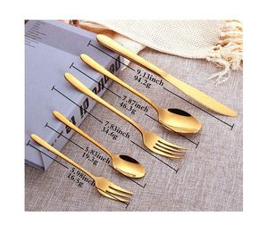 Cubiertos de acero inoxidable Juego de cubiertos Hecho a mano Diseño único Juego de cubiertos de metal plateado Restaurante y hotel Cubiertos útiles - Product Image 3