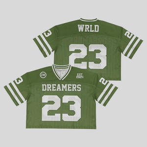 Camiseta de Fútbol Americano con Impresión Avanzada por Transferencia de Calor, Prenda Deportiva Atlética Diseñada para Velocidad, Fuerza y Rendimiento en el Campo - Product Image 1