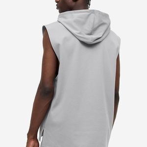 Vente en gros de sweats à capuche pour hommes 100% coton de qualité supérieure nouveau style avec broderie teinte unie pour l'hiver bas quantité minimale de commande - Product Image 3