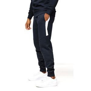 Ensemble de survêtements en molleton de coton à manches longues pour hommes, vêtements de fitness et de jogging, vente en gros de survêtements d'hiver à motif solide - Product Image 3