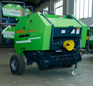 Mini Enfardadora Redonda para Tractor, Modelo Nuevo, de Alta Productividad, con Ruedas, Motor y Caja de Cambios, para Heno y Paja - Product Image 4