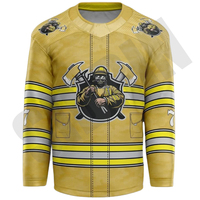 Maillots de hockey sur patins à roulettes sublimés sur mesure Sibrin |   Noms et numéros d'équipe entièrement personnalisés, respirants et anti-humidité