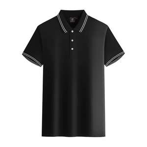Nuevo Polo de estilo empresarial para hombre para verano, camisetas de manga corta a la moda, estampado de logotipo personalizado, ropa de tela ODM - Product Image 1