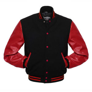 Vestes de baseball de qualité supérieure pour femmes de style High Street Vestes de baseball personnalisées en gros vierge Letterman CollegeBaseballjacket pour hommes - Product Image 5
