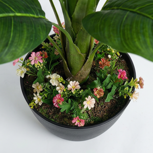 Planta Artificial Alocasia, Árbol en Maceta de Múltiples Tallos - Product Image 5