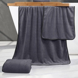 Ensemble de serviettes de bain en microfibres douces personnalisées en gros Essuie-mains en pur coton à séchage rapide pour enfants avec logo personnalisé - Product Image 5