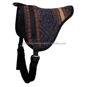 Y & Z แผ่นรัดหลังผ้าฝ้ายสีเข้มคุณภาพสูงสำหรับนักขี่ม้าที่มีเส้นรอบวงสำหรับการขี่ม้าดีไซน์ใหม่ - Product Image 1