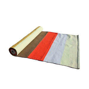 Tapis de yoga en coton avec support antidérapant Tapis confortable pour la stabilité et le soutien pendant les séances de yoga et de méditation - Product Image 4