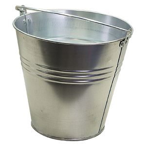 Secchio in lamiera zincata Lt. 10 - Product Image 1