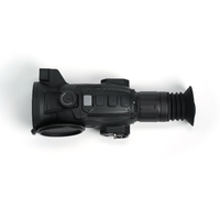 Lunette thermique HD 1280x1024 de pointe avec télémètre laser 3000m, grossissement 3X, calcul balistique, viseur tactique - GODZILLA-THS