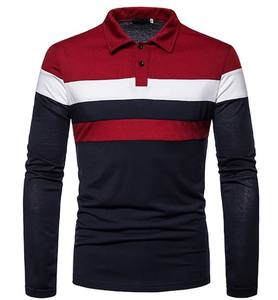 Camisetas de polo de hombre de calidad superior Camisetas de polo de contraste de color hechas con el mejor material al por mayor - Product Image 2