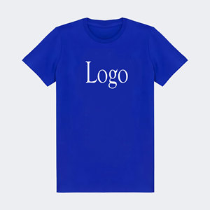 T-shirt 100% coton en vente en gros Jersey ajusté à motifs respirants avec un design à col rond Impression numérique à motif solide personnalisé - Product Image 2