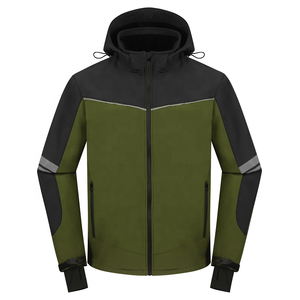 Veste d'hiver à capuche en toile pour homme, nouvelle conception légère, sur mesure, avec logo frontal, fournisseur d'usine, prix de gros - Product Image 3