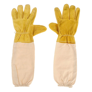 Guantes Piel de oveja Anti-abeja Herramientas de apicultura agrícola para apicultor Guante protector - Product Image 1