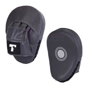 Manoplas de boxeo de alto impacto con diseño de Palma antideslizante Almohadillas de entrenamiento de cuero con relleno adicional para una máxima protección de las manos - Product Image 3