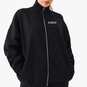 Sudadera con Capucha Extra Grande de Forro Polar para Mujer, Sudadera con Cierre de Cremallera para Invierno, Sudadera con Capucha de Forro Polar para Mujer, Suave y Cálida, Sudadera Informal para Invierno - Product Image 1