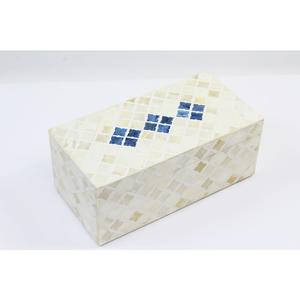 Luxury Rectangle Bone Inlay Handmade Classic Style Embossed Jewellery <b>Box</b> Premium Home Decor Custom Made Wholesale - Product Image 1