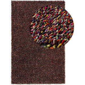 Alfombra de lana de calidad inigualable Edsor Multicolor 140x200 cm Patrón abstracto moderno Pila alta-¡Gran DESCUENTO! - Product Image 6