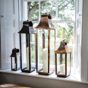 2025 lanternes de bougeoir en métal fini flamme unique en plusieurs tailles pour les décorations de maison et de jardin - Product Image 3