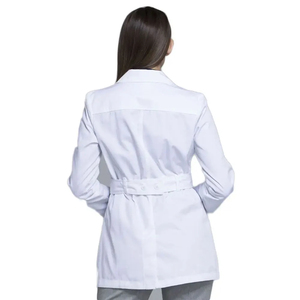 Bata de laboratorio de hospital personalizable uniforme médico profesional de manga larga unisex OEM de fábrica - Product Image 6
