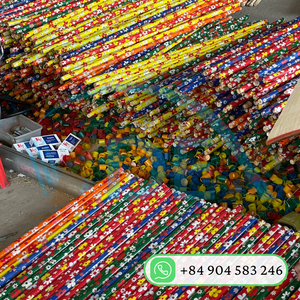 Mango de escoba de madera de PVC vietnamita 120*2,2 cm recogedor de limpieza para jardín doméstico artículos para el hogar bolsa empaquetada - Product Image 4