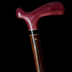 BAVE Price Canne en bois réglable avec nœuds multiples Bâton de marche en bois solide pour les aînés par Standard International - Product Image 5