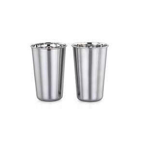 Diseño exclusivo Bebida fría Whisky Metal Glass Party Wear Bar Regalo Uso Copa de vino Nuevo diseño Mejor fabricante Vidrio de acero - Product Image 6