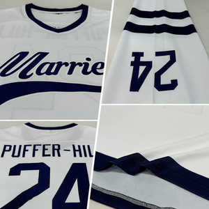 Custom <b>Stitched</b> Low MOQ Cheap Sublimation Ice Hockey Wear Uniform Custom Hockey Jersey OEM Service Available - Product Image 2