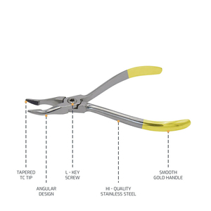 คีมจัดฟันมืออาชีพ สแตนเลส ใช้ซ้ำได้ เครื่องมือผ่าตัดทางทันตกรรม - Product Image 4