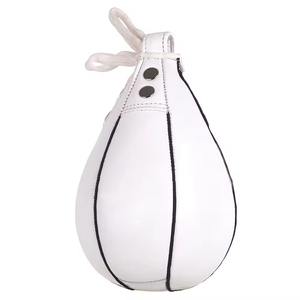 Leather Boxing <b>Punching</b> Bag <b>Speed</b> <b>Ball</b> Ceiling <b>Ball</b> Sport <b>Speed</b> Bag Punch Exercise Adjustable Boxing <b>Speed</b> Reaction <b>Balls</b> - Product Image 1