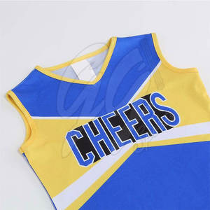 Dernière conception d'uniforme de pom-pom girl fabriqué en usine Conception personnalisée Uniforme de pom-pom girl à forte valeur ajoutée - Product Image 3