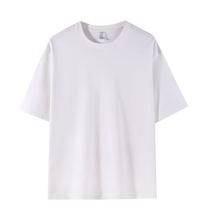 Camisetas gráficas con diseños personalizados y logotipos para hombre, camisetas de gran tamaño unisex transpirables con serigrafía para hombre y mujer, 100% de algodón - Product Image 3