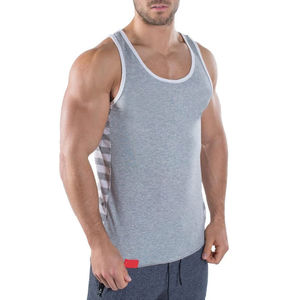 Vente en gros OEM débardeur décontracté respirant pour homme sur le côté vêtements de sport débardeur pour homme - Product Image 1