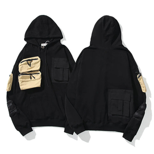 Sweat-shirts pour hommes en coton 100% surdimensionnés, nouvelle arrivée de haute qualité 2026, logo personnalisé, taille plus - Product Image 6