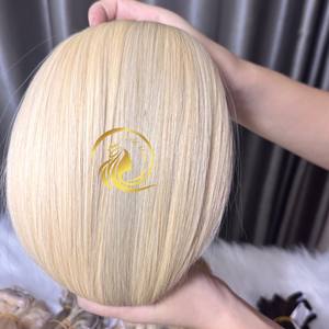 100% extensiones de cabello humano virgen Remy Natural suave HD Cierre de onda profunda suelta con extremo grueso HD encaje a granel Tipo de cabello vietnamita - Product Image 1