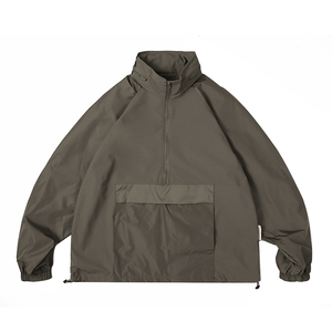 Personnaliser le style et la conception Streetwear Polyester Softshell imperméable Sports de plein air course coupe-vent veste de pluie pour hommes - Product Image 1