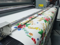 Impresora de Inyección de Tinta de Formato Grande Automática Hongjet de 1.8 m para Cuero, Tyvek, Papel y Papel Tapiz