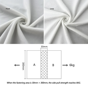 超柔软静音钩环面料婴儿服装尿布襁褓围兜柔软Velcro卷150厘米OEKO-TEX认证 - Product Image 6