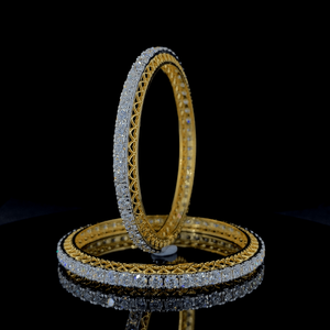 Superbe bracelet personnalisable en or rose jaune 14 carats pour femme, diamants cultivés en laboratoire avec clarté VVS, beau cadeau de mariage - Product Image 3