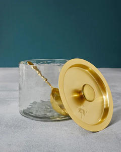 Nouveau bouchon plaqué or avec pot en verre seau à glace multifonctionnel pour bars et fêtes avec couleur et tailles personnalisées - Product Image 2