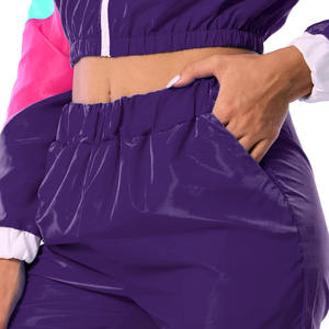 Conjuntos cortavientos transpirables de ropa informal de alta calidad personalizables para hombres con opciones de logotipo conjunto cortavientos estilo cremallera 2026 - Product Image 6